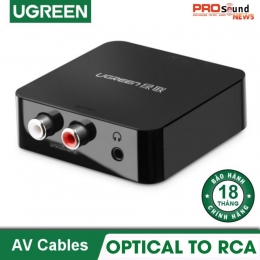 Bộ chuyển đổi quang Optical + Coaxial to RCA