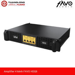 Amplifier 4 kênh FAVO HDQ6