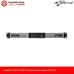 Amplifier 4 kênh với DSP Powersoft Quattrocanali 1204 DSP