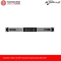 Amplifier 4 kênh với DSP Powersoft Quattrocanali 4804 DSP