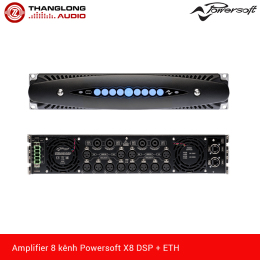 Amplifier 8 kênh Powersoft X8 DSP + ETH