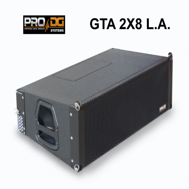 LOA ACTIVE LINE ARRAY PRO DG SYSTEMS - GTA 2x8 L.A