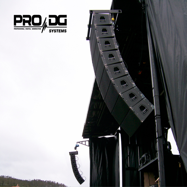 LOA PASSIVE LINE ARRAY Pro Dg Systems 3-way GT 2x12 LA