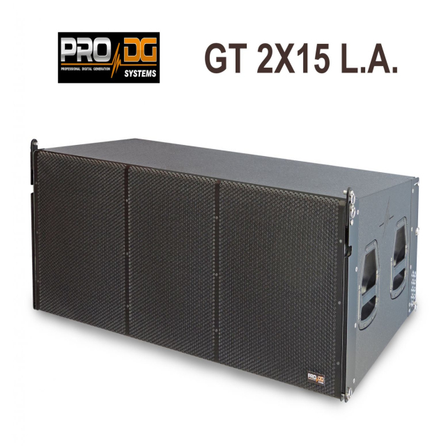 LOA PASSIVE LINE ARRAY Pro Dg Systems 3-WAY GT 2x15 LA