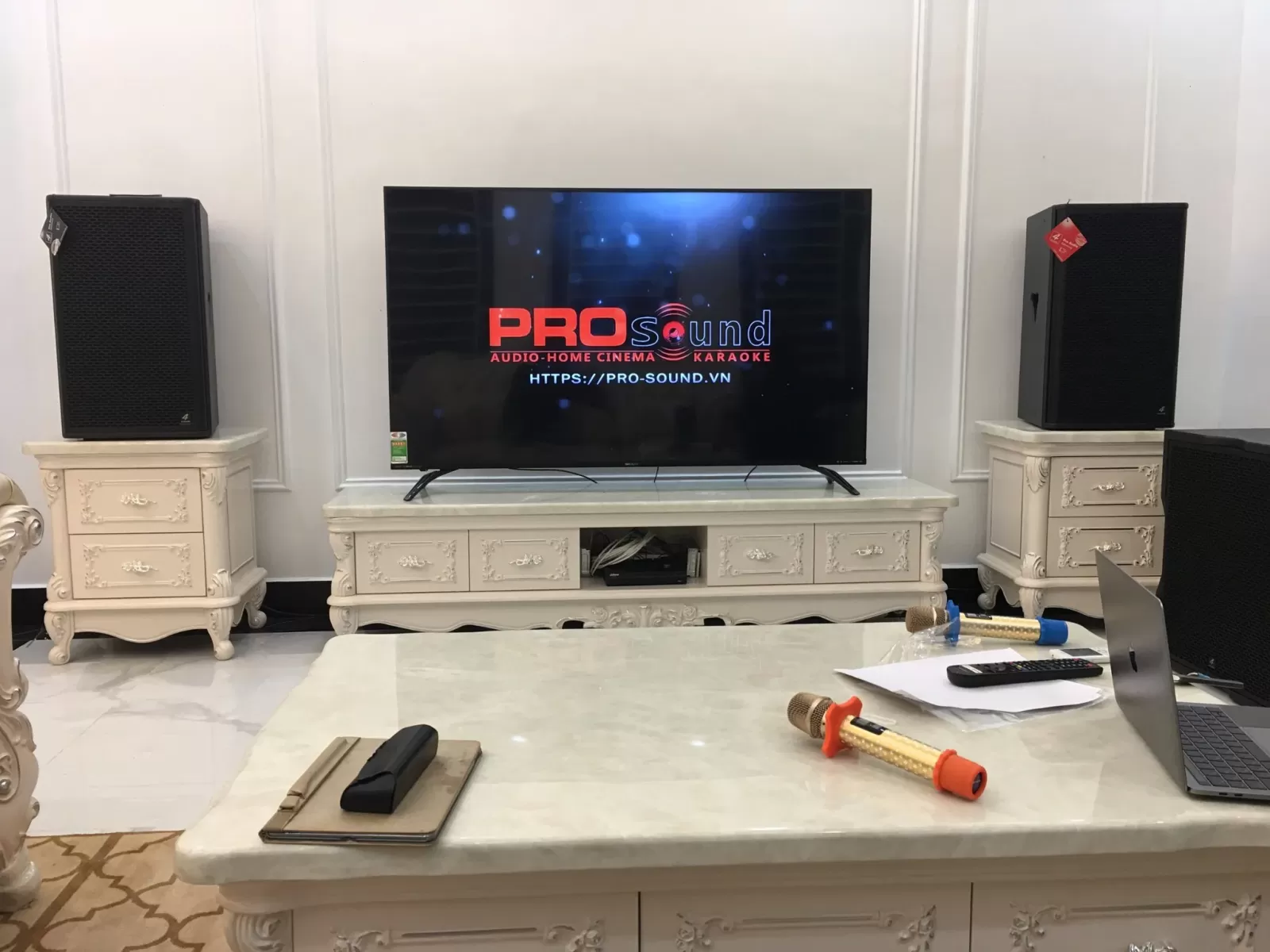 karaoke gia đ&igrave;nh 4-Acoustic