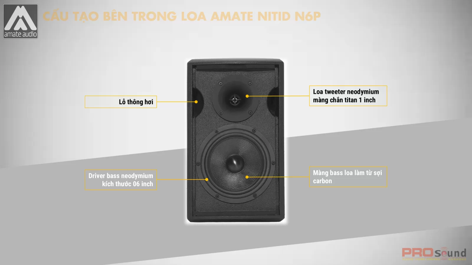 cấu tạo bên trong amate n6p