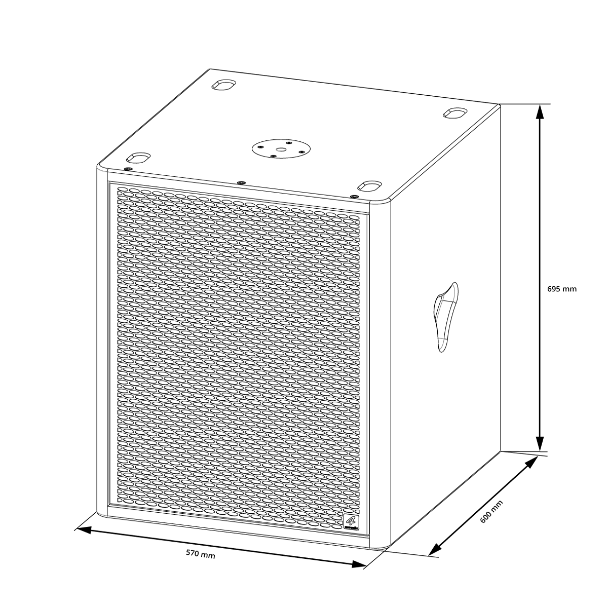 Loa Subwoofer 4Acoustic HCS 118NB