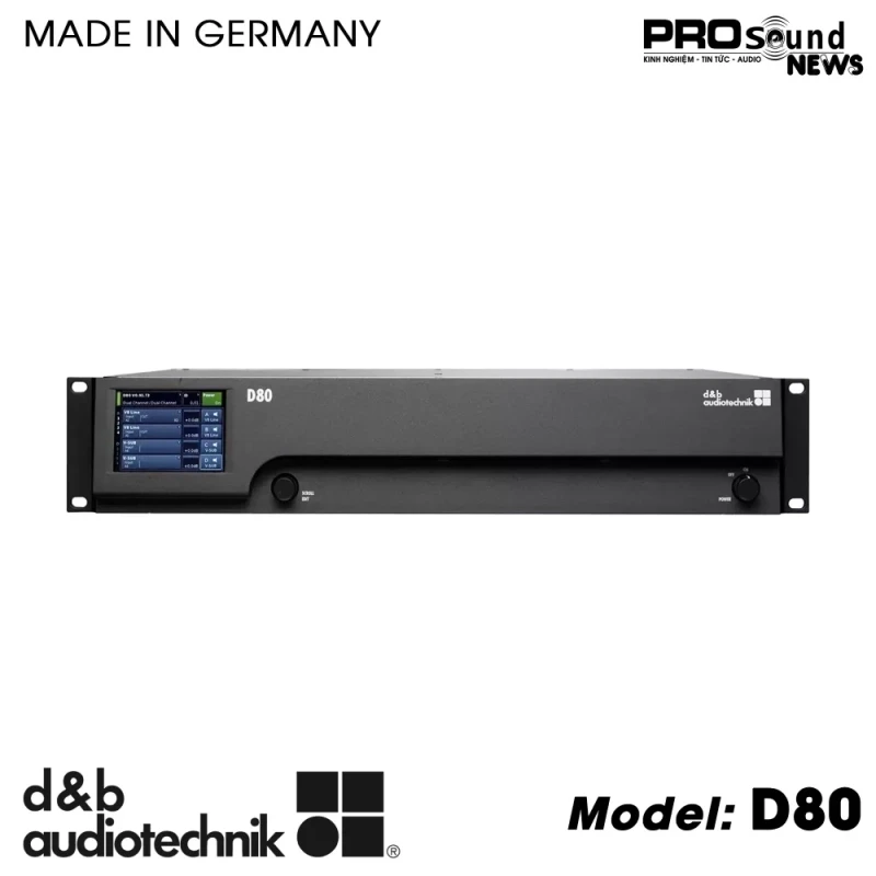 Amplifier d&b Audiotechnik D80