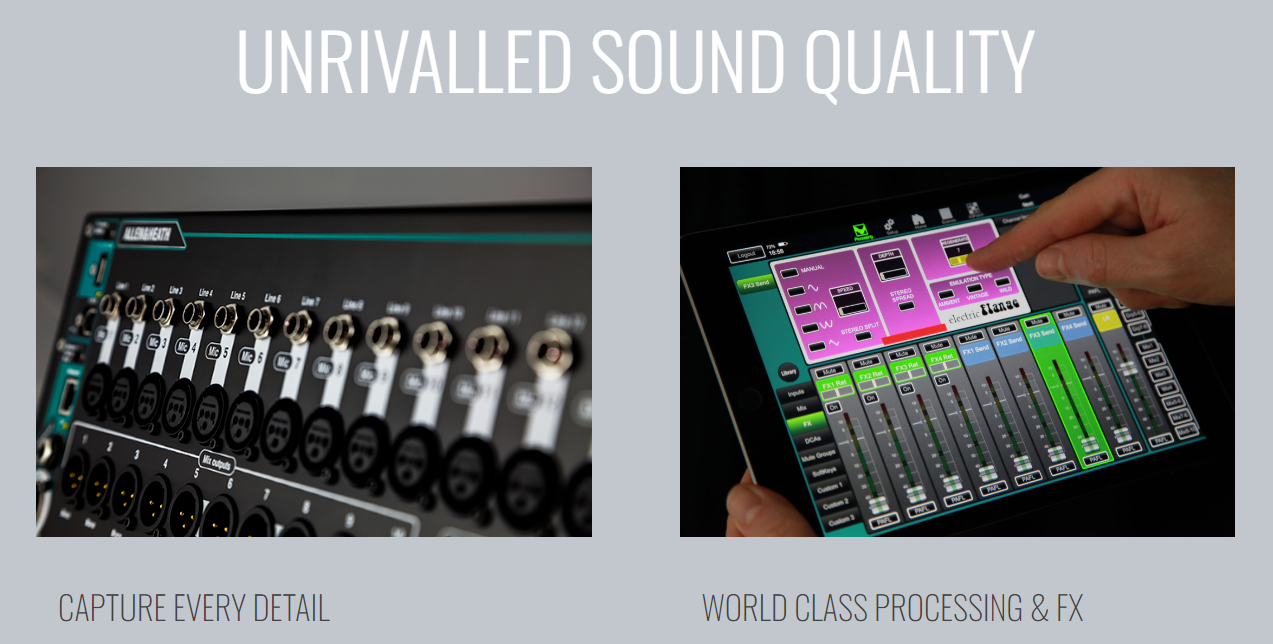 bộ xử lý allen heath QU SB