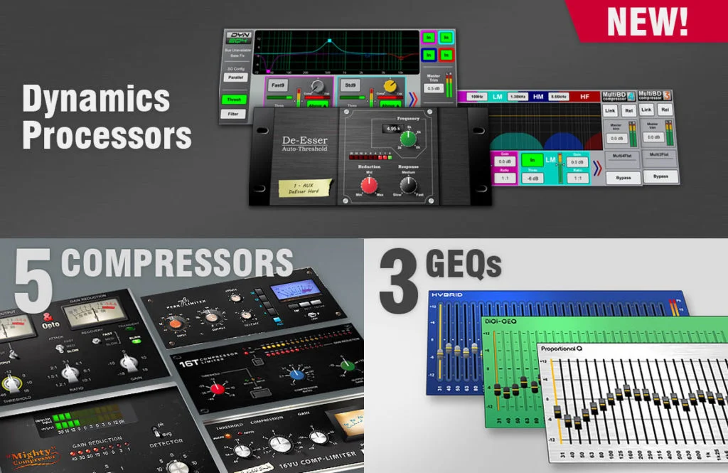 Add-on Plug-ins có sẵn