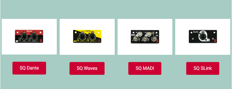 các loại cổng kết nối bàn mixer allen heath SQ5